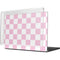 Pink and White Checkerboard MacBook Pro 14in (2021-24) Case plus Skin